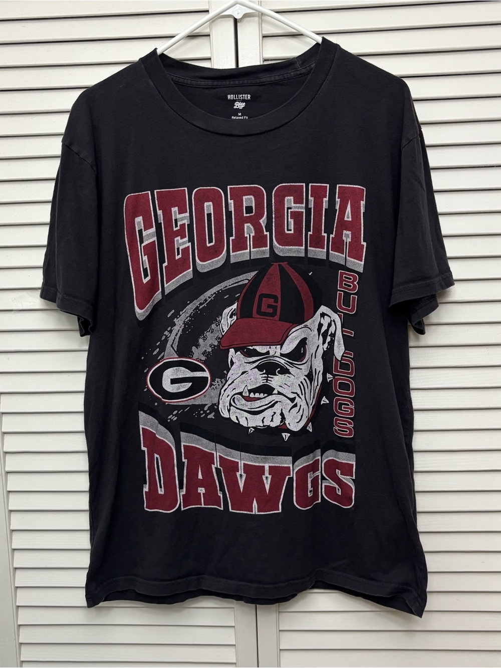 Hollister Georgia Dawgs Graphic Tee